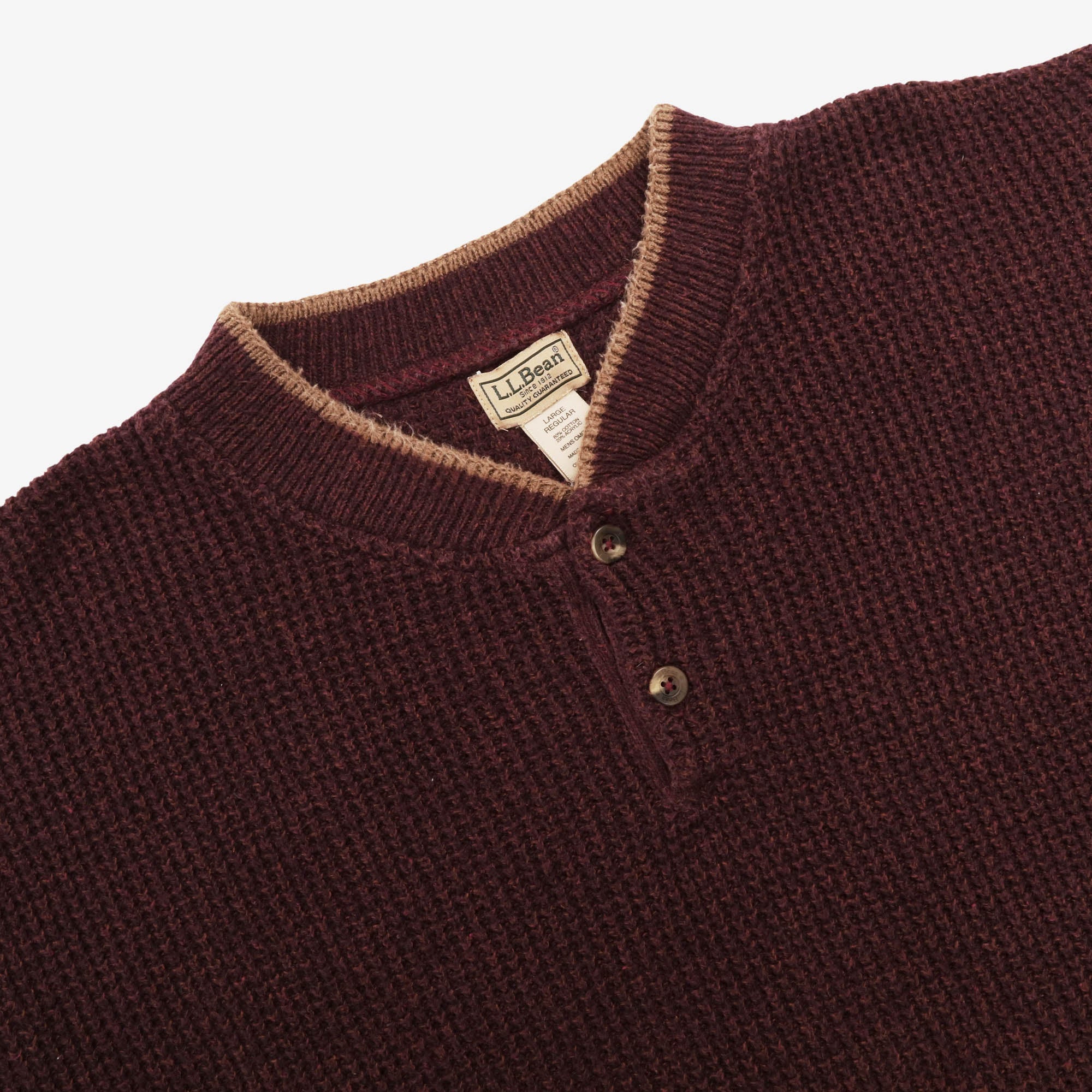 Vintage Waffle Knit Sweater — view 3